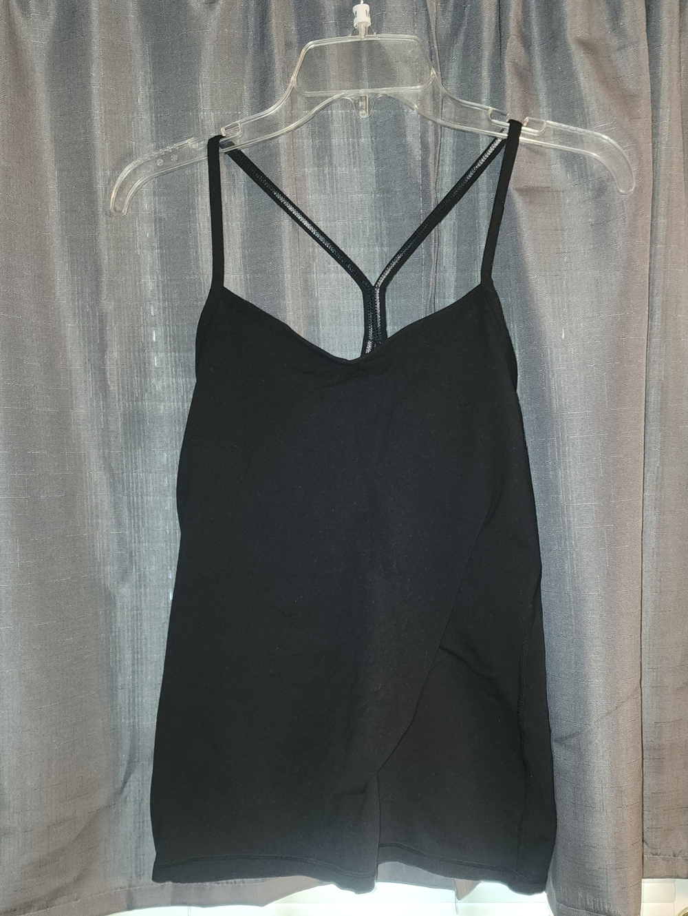 lululemon athletica Black Racerback Cami with Logo